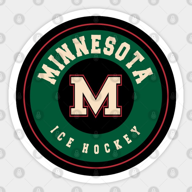 Minnesota ice hockey Sticker by BVHstudio